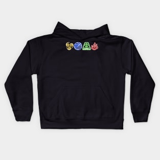 Neon Owl House and Avatar Kids Hoodie